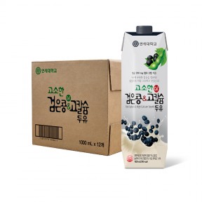 고소한 검은콩&고칼슘 두유 1000ml (12팩)